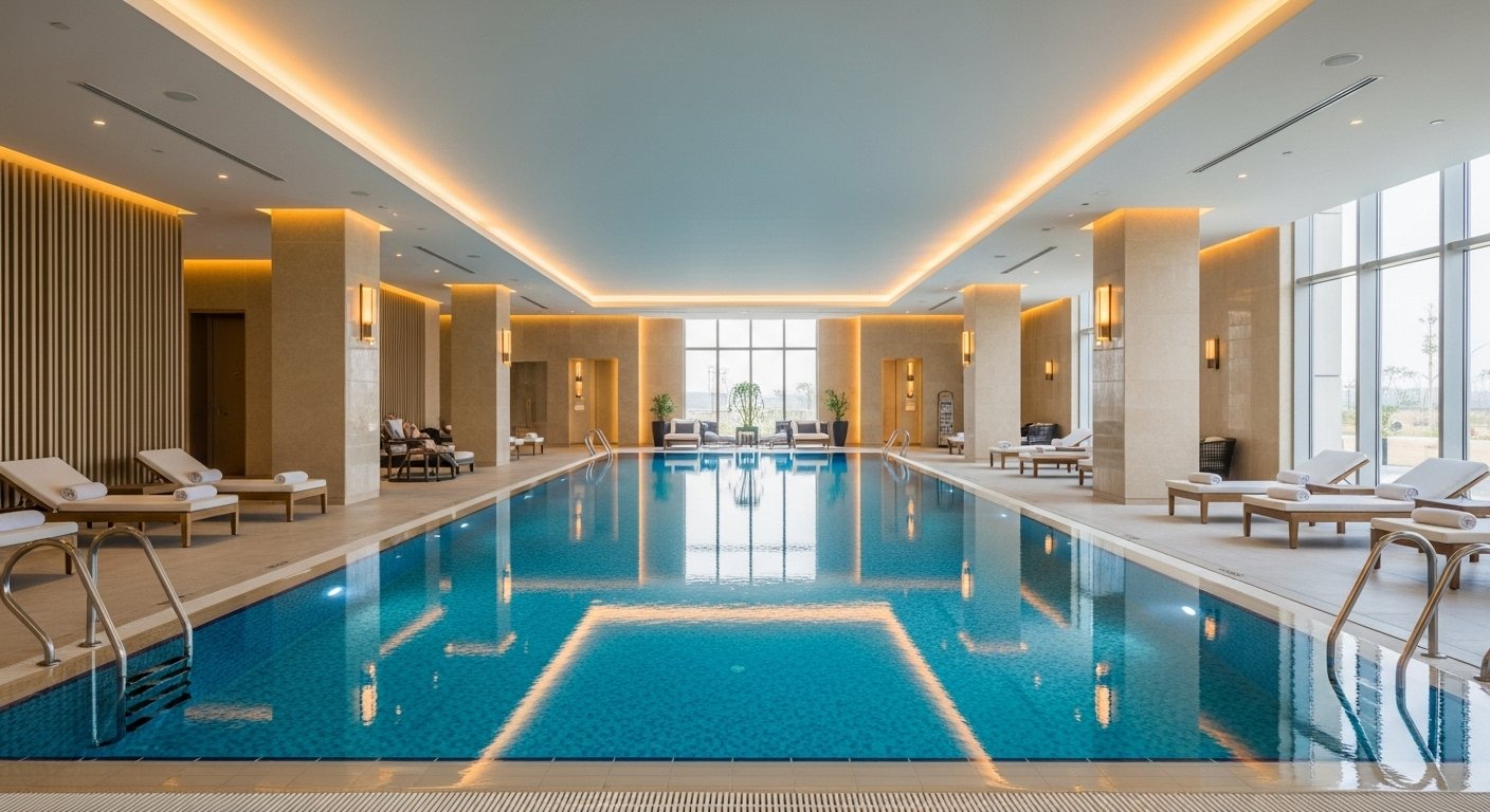 Resort swimming pool