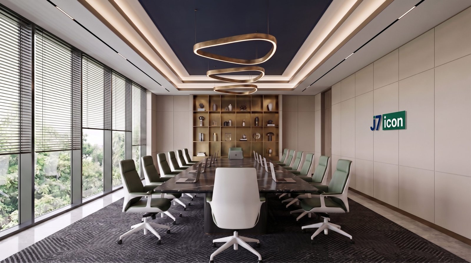 Modern conference room